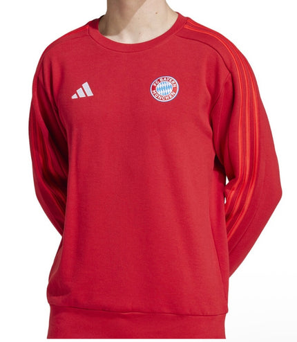 Tuta adidas cotone garzato Bayern monaco Rossa