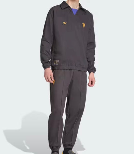 Tuta Adidas Original Manchester United Jeans/Viola
