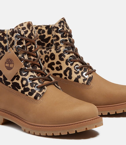 Stivale Timberland Premium Leopard Beige/Marrone