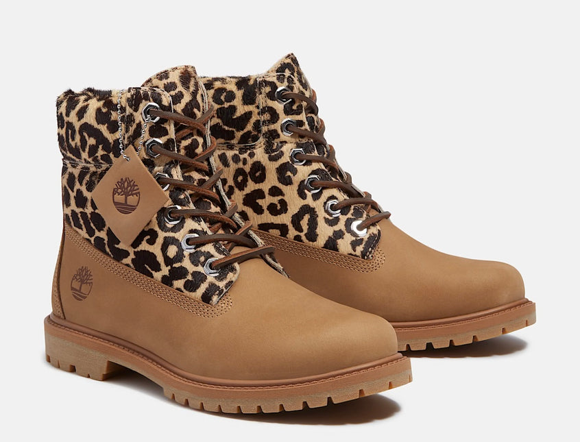 Stivale Timberland Premium Leopard Beige/Marrone