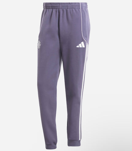 Tuta Adidas felpata uomo Manchester United Bianca/ Viola