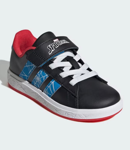Sneakers grand court spider-man el Nera/Blù
