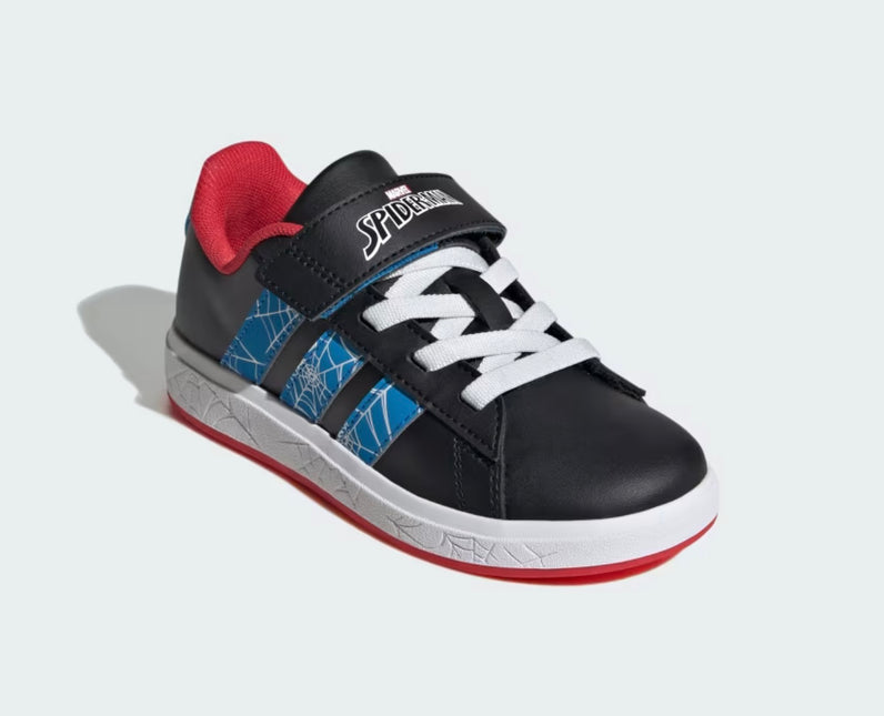 Sneakers grand court spider-man el Nera/Blù
