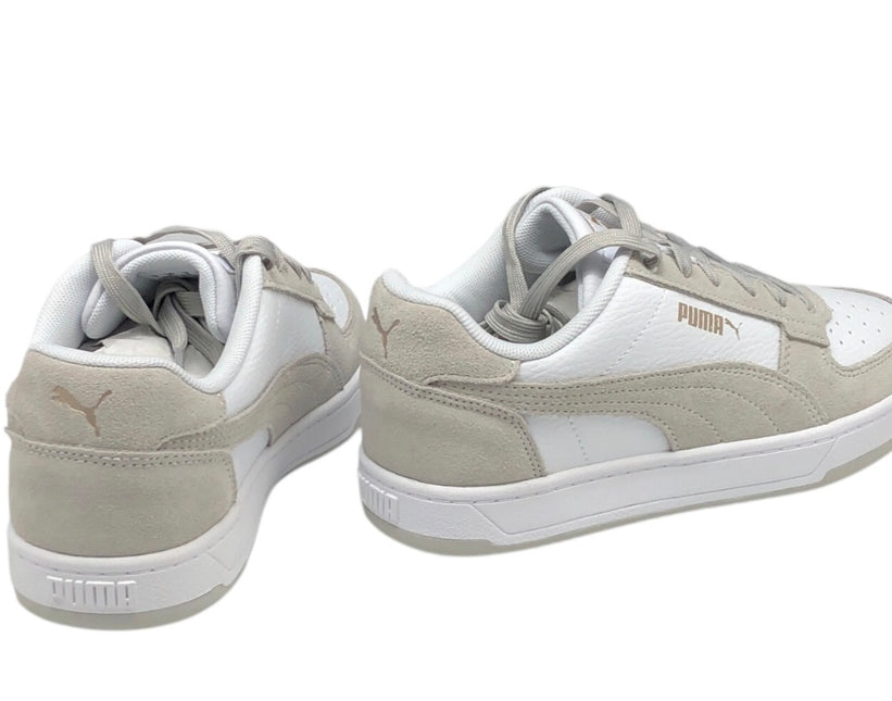 Sneakers Puma Caven 2.0 mono Bianca/Beige camoscio