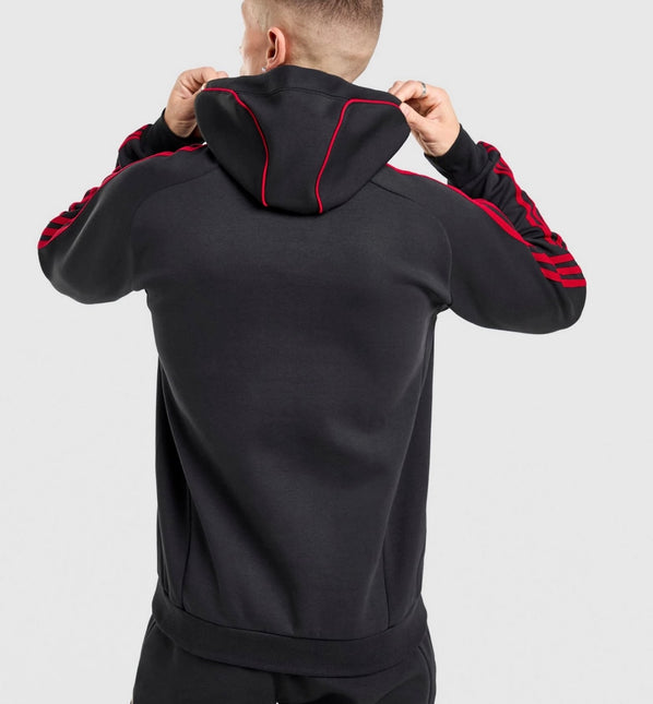 Tuta Adidas performance con cappuccio Liverpool Nera/Rossa