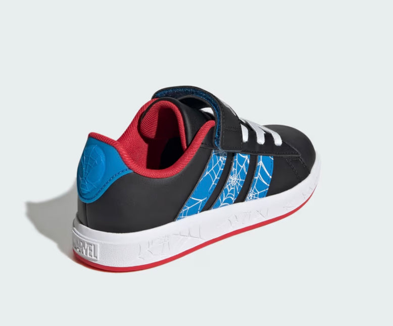 Sneakers grand court spider-man el Nera/Blù