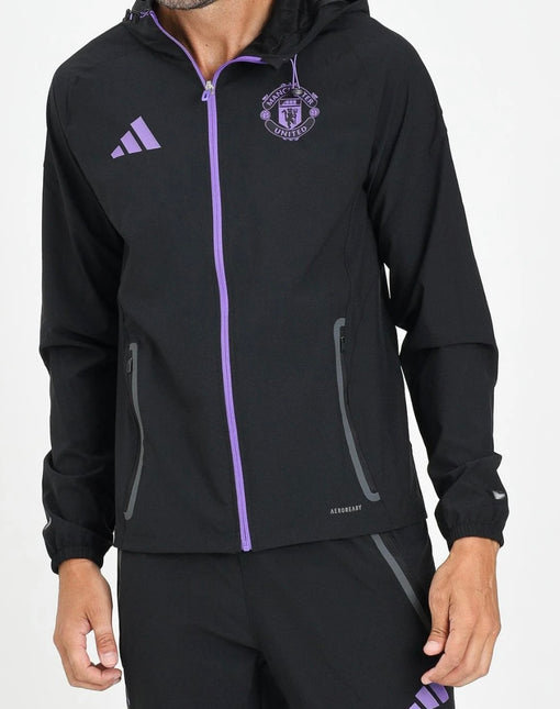 Tuta Adidas Manchester United Nero/Viola