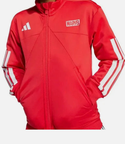 Tuta Adidas performance acetata Marvel Rossa/Nera