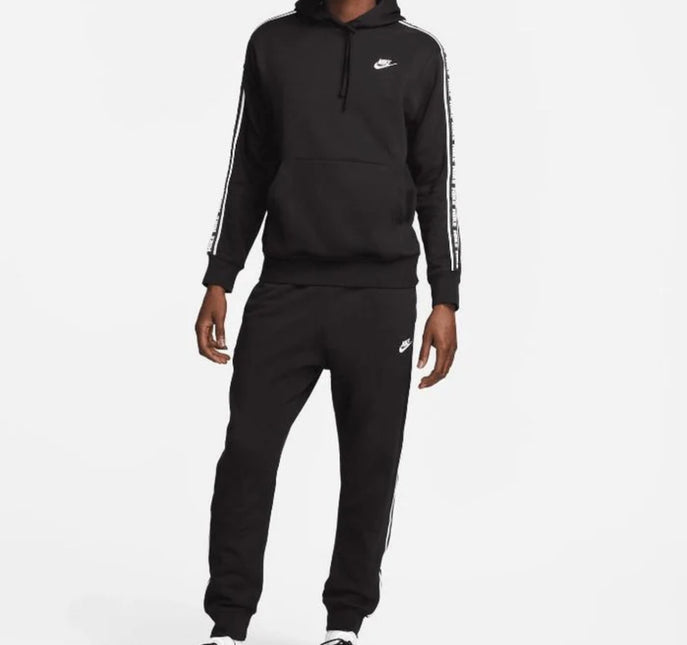 Tuta Nike felpata con cappuccio Nera