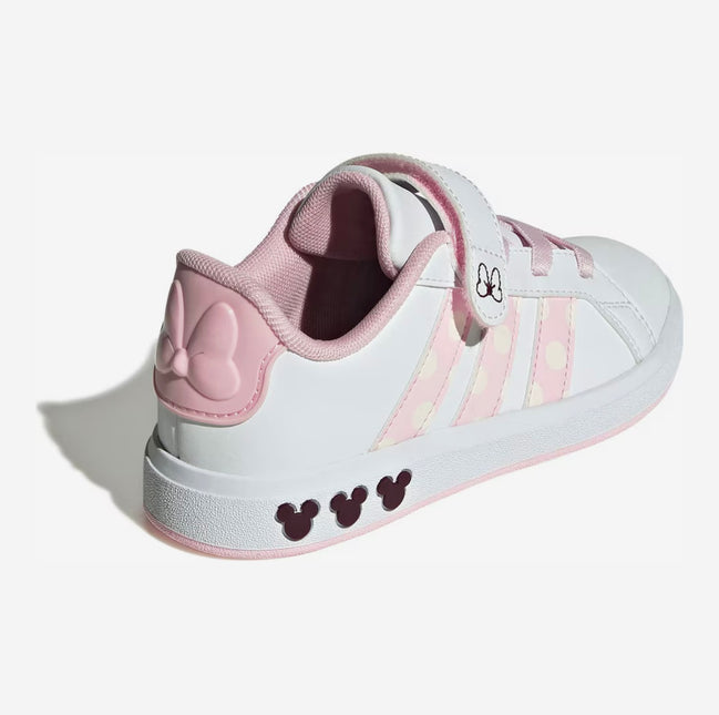 Sneakers adidas grand court minnie EL K Bianca/Rosa