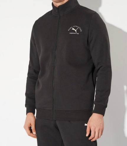 Tuta Puma uomo felpata Nera/Bianca