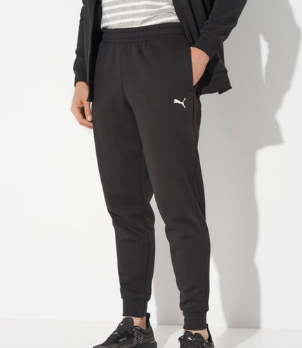 Tuta Puma uomo felpata Nera/Bianca