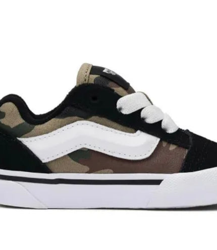Sneakers vans knu skool elastic lace Nera/Militare