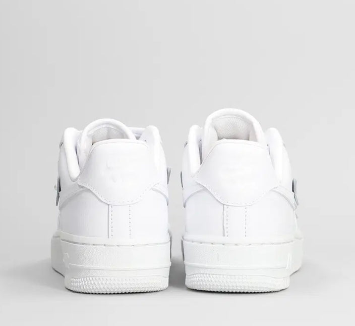 Smeakers w air force 1 lo Bianca con Farfalle