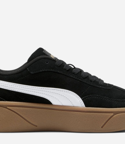 Sneakers Puma Club II donna in camoscio Nera