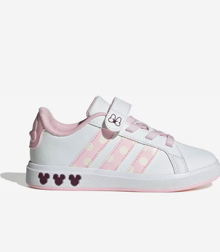 Sneakers adidas grand court minnie EL K Bianca/Rosa