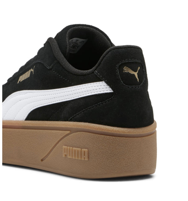 Sneakers Puma Club II donna in camoscio Nera