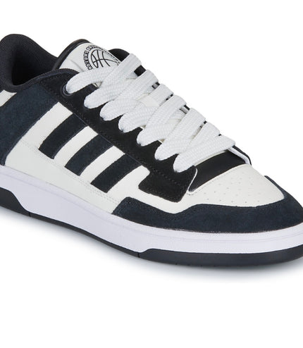 Sneakers adidas rapid court low Bianca/Nera