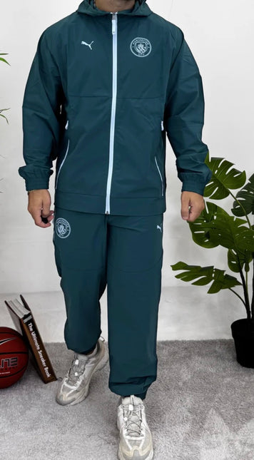 Tuta puma Manchester City Verde/Celeste