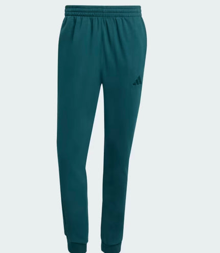 Tuta Adidas uomo felpata con zip Verde