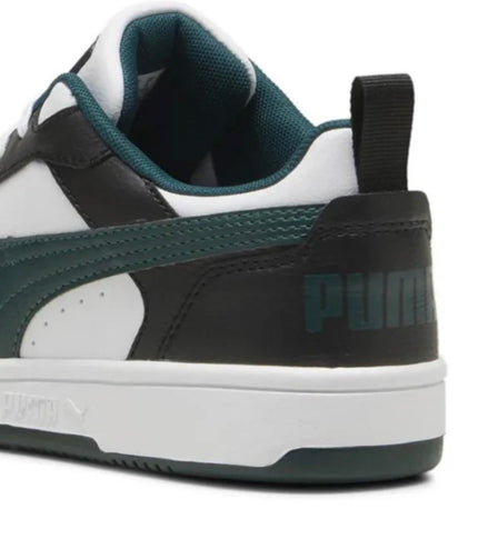 Sneakers Puma Rebound v6 lo jr Nero/Verde