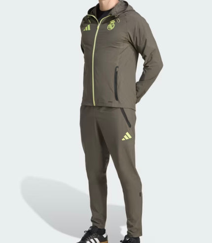 Tuta Adidas performance uomo Real Madrid tech Verde