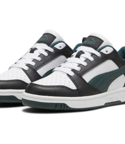 Sneakers Puma Rebound v6 lo jr Nero/Verde