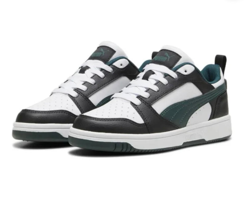 Sneakers Puma Rebound v6 lo jr Nero/Verde