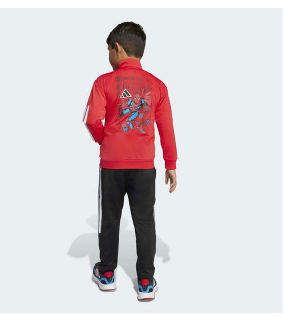Tuta Adidas performance acetata Marvel Rossa/Nera