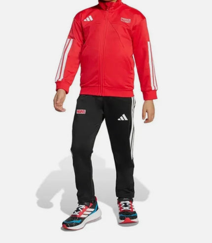 Tuta Adidas performance acetata Marvel Rossa/Nera
