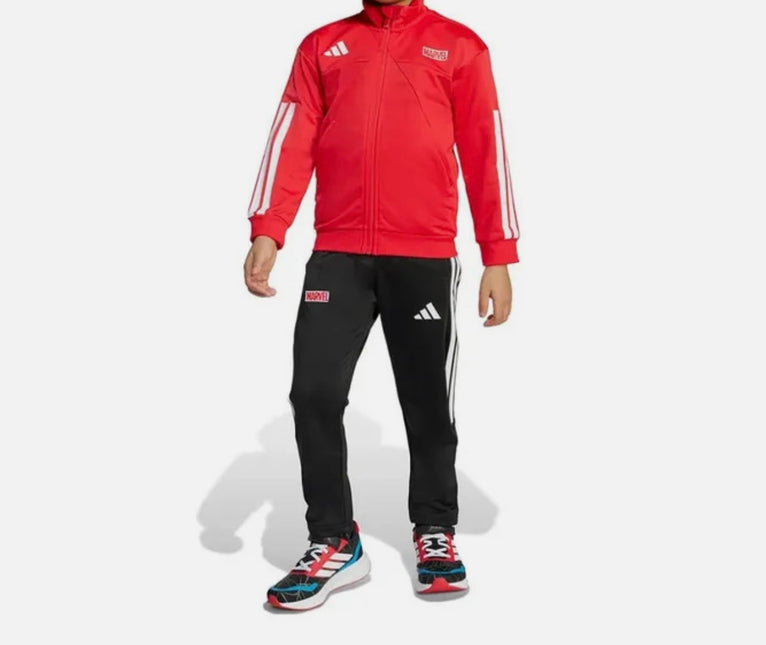 Tuta Adidas performance acetata Marvel Rossa/Nera