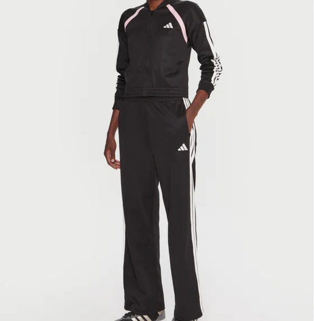 Tuta Adidas performance donna acetata Nera/Rosa