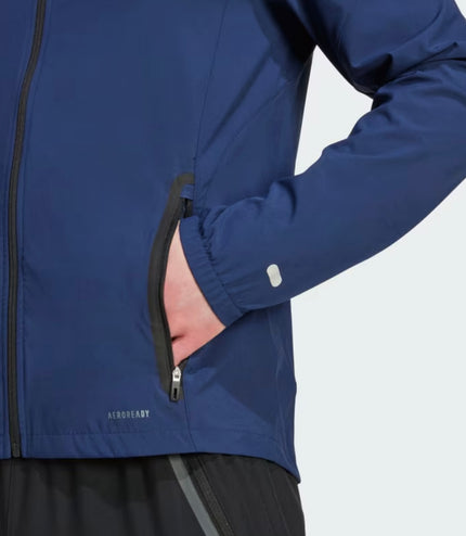 Tuta Adidas acetata tech uomo Arsenal Blù/Nero