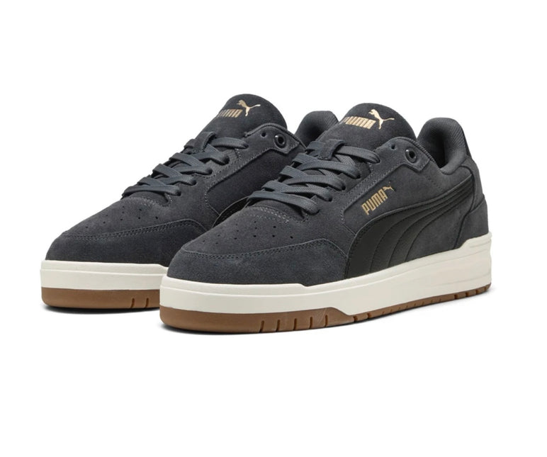 Sneakers Puma Shuffle da uomo Grigia/Nera camoscio