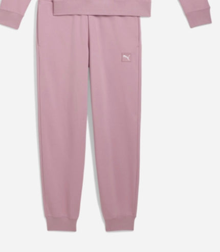 Tuta Puma felpata con cappuccio Rosa