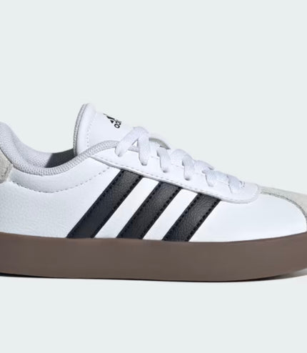 Sneakers adidas vl court 3.0 k Bianca/Marrone
