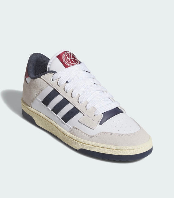Sneakers adidas rapid court low Bianca/Blù