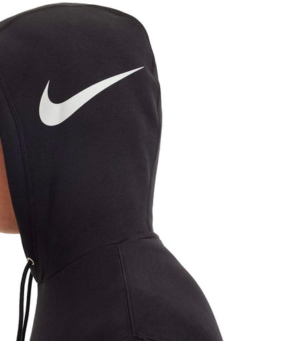 Tuta Nike felpata con cappuccio uomo Nera/Grigia