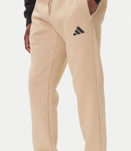 Tuta Adidas Performance uomo felpata cappuccio Beige/Nera