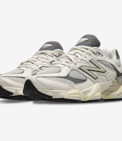 Sneakers New Blance 9060 in pelle donna Grigia/Bianca