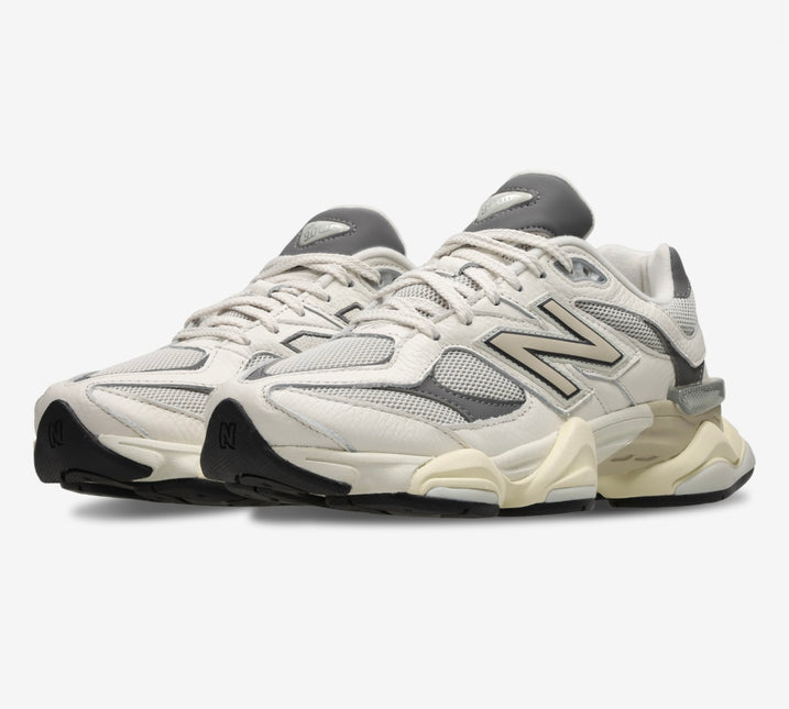 Sneakers New Blance 9060 in pelle donna Grigia/Bianca