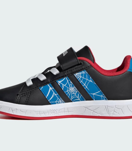 Sneakers grand court spider-man el Nera/Blù