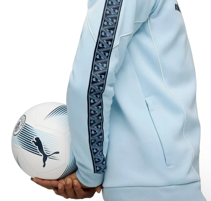 Tuta Puma king uomo Manchester City Celeste/Blù