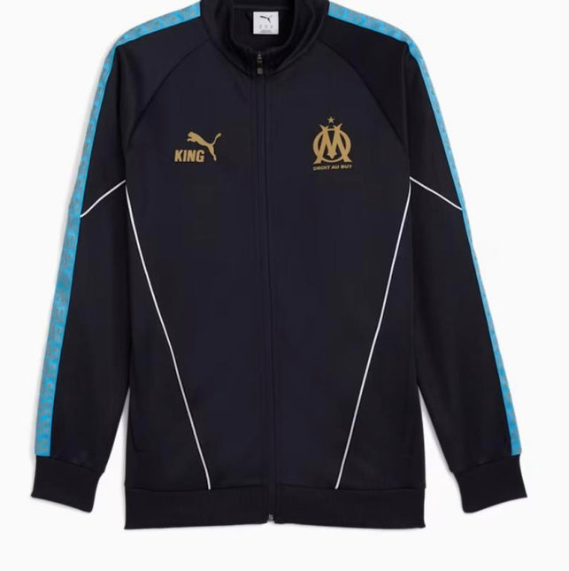Tuta Puma Olympique Marseille king Blù/Celeste