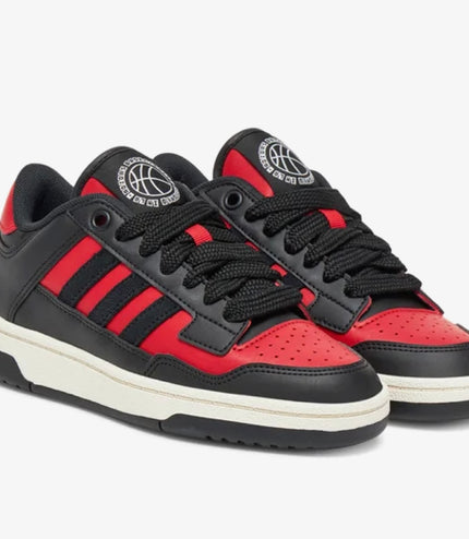 Sneakers Adidas rapid court low j Nera/Rossa
