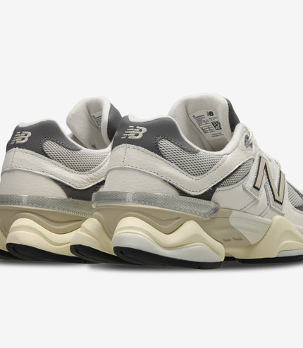 Sneakers New Blance 9060 in pelle donna Grigia/Bianca