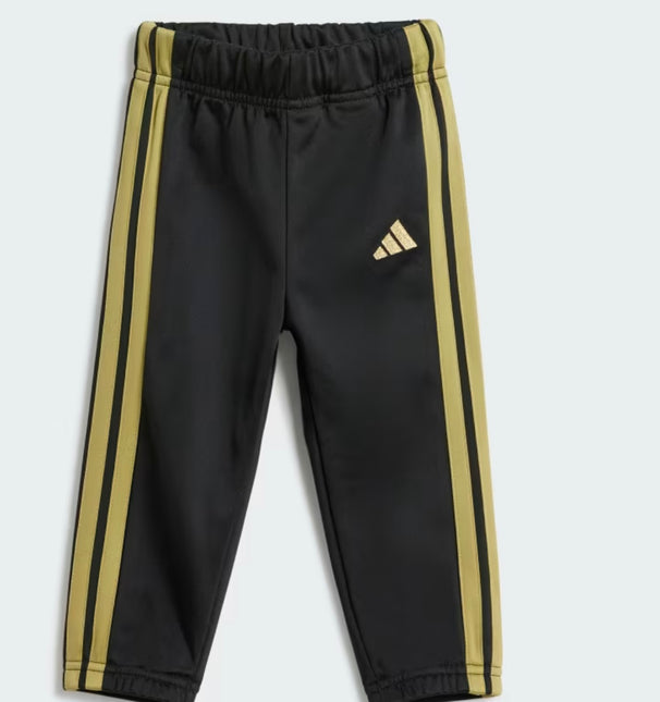 Tuta Adidas performance acetata//felpata Nera/Oro