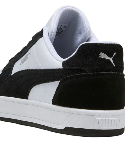 Sneakers Puma Caven 2.0 mono Bianca/Nera camoscio