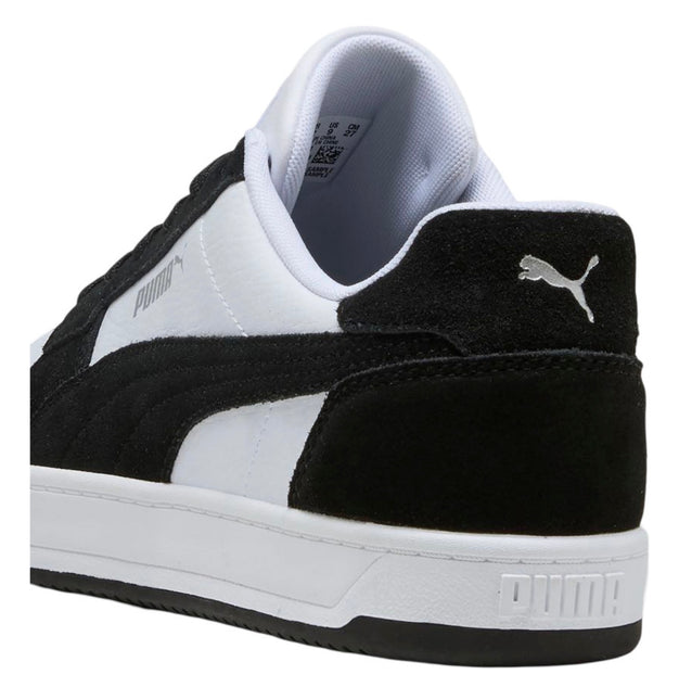 Sneakers Puma Caven 2.0 mono Bianca/Nera camoscio