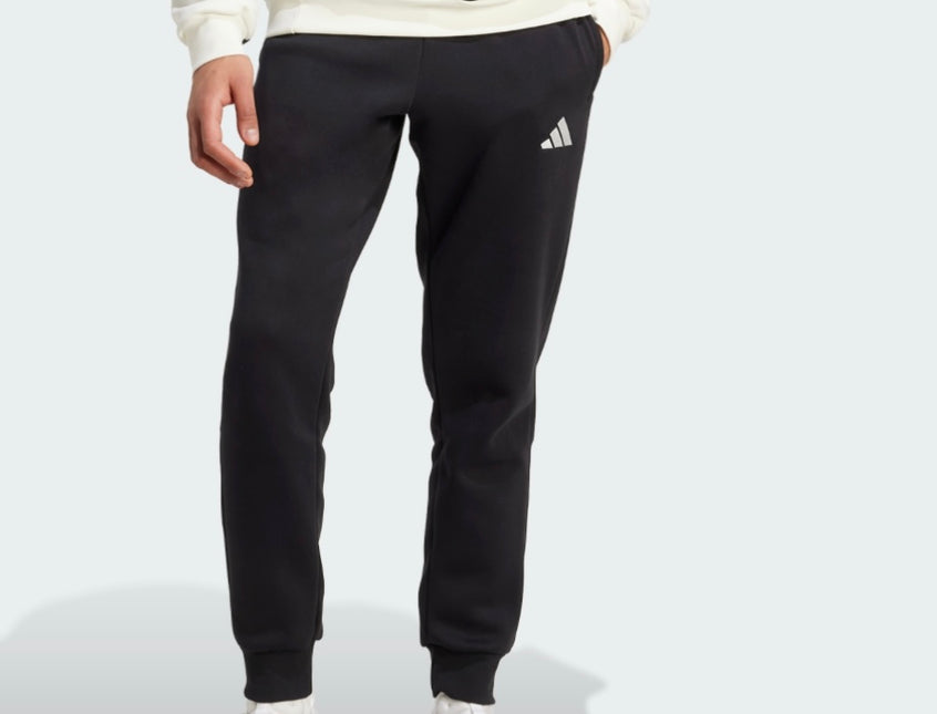 Tuta Adidas Performance uomo felpata Nero/Bianco
